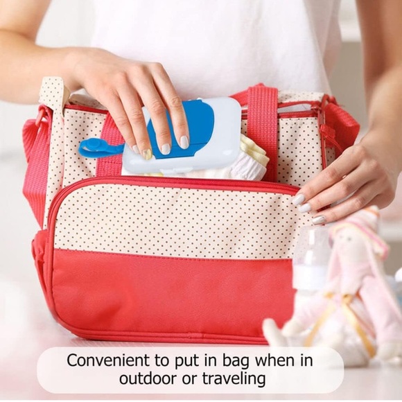 Plastic Wet Wipes Dispensers, Refillable Baby Wipe Cases, Travel Office Personal - Picture 8 of 11